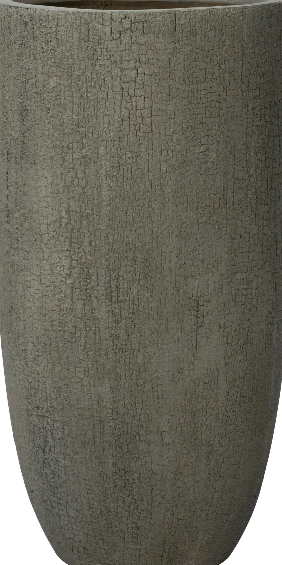 Intratuin bloempot Tom grijs D 35,5 H 69,5 cm