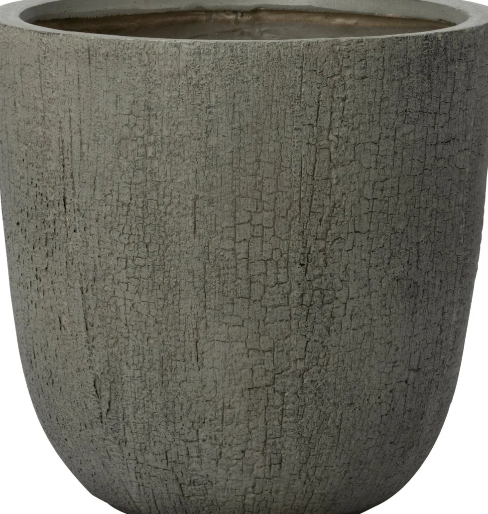 Intratuin bloempot Tom grijs D 43 H 41 cm