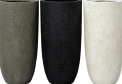 Intratuin bloempot Tom zwart D 27 H 56,5 cm