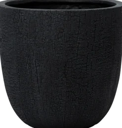 Intratuin bloempot Tom zwart D 28 H 27 cm