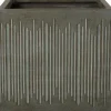 Intratuin bloempot Tube bruin 37,5 x 37,5 x 36 cm