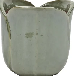 Intratuin bloempot Tulp groen 36 x 36 x 32 cm