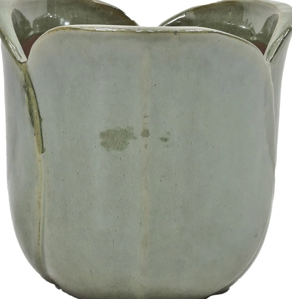 Intratuin bloempot Tulp groen 28 x 28 x 26 cm