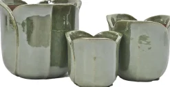 Intratuin bloempot Tulp groen 28 x 28 x 26 cm
