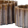Intratuin bloempot Tunis bruin D 25,5 H 11,5 cm