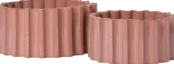 Intratuin bloempot Tunis roze D 25,5 H 11,5 cm