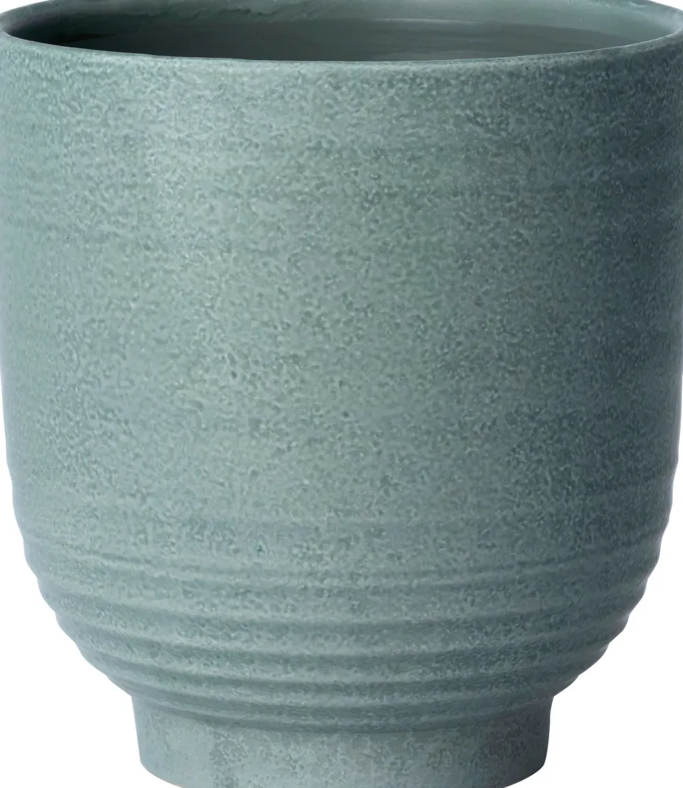 Intratuin bloempot Tygo groen D 22 H 23 cm