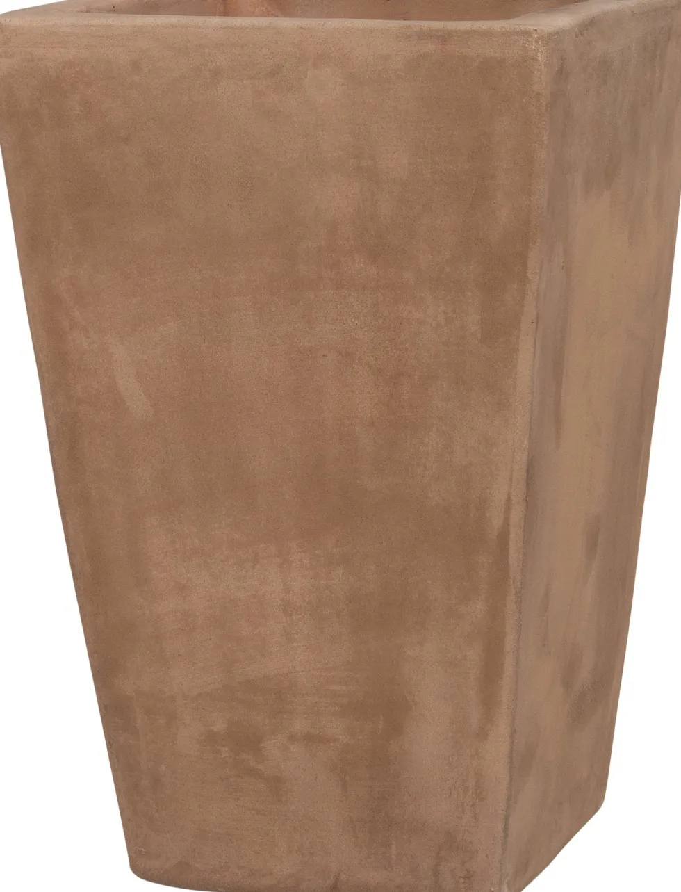 Intratuin bloempot Usain bruin 34 x 34 x 50 cm