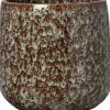 Intratuin bloempot Usul bruin D 16 H 14 cm