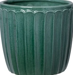 Intratuin bloempot Vajen groen D 19 H 17 cm