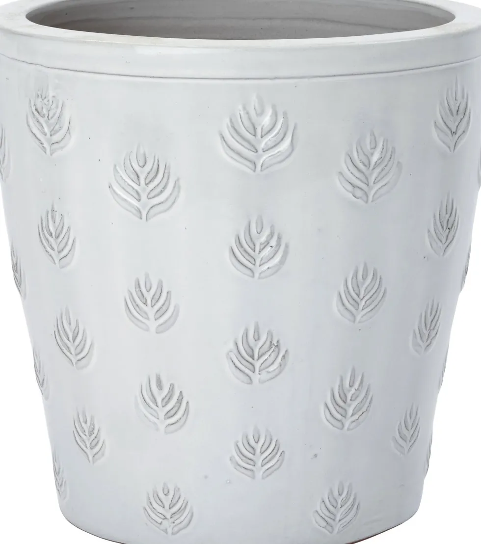 Intratuin bloempot Varen wit D 37 H 37 cm