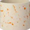 Intratuin bloempot Veau wit / oranje D 13 H 11 cm
