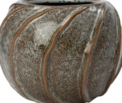 Intratuin bloempot Wayan groen D 18,5 H 14,5 cm