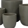 Intratuin bloempot Wout grijs D 28 H 27 cm
