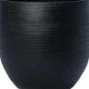 Intratuin bloempot Xanna antraciet D 38 H 35 cm