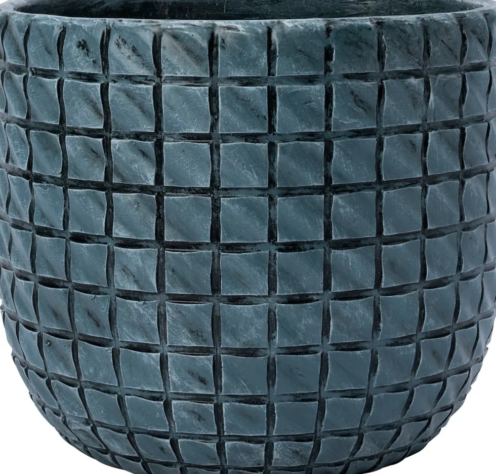 Intratuin bloempot Xanna donkergrijs D 43 H 37 cm