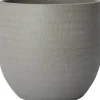 Intratuin bloempot Xanna grijs D 27 H 25 cm