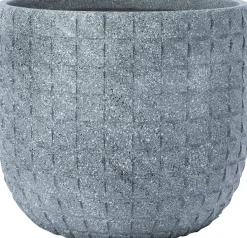 Intratuin bloempot Xanna lichtgrijs D 43 H 37 cm