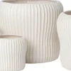 Intratuin bloempot Yari wit D 18 H 15,5 cm