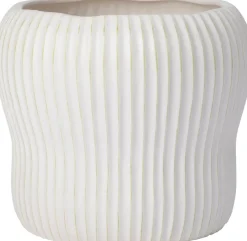 Intratuin bloempot Yari wit D 14 H 12 cm