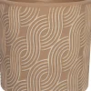 Intratuin bloempot Yaro beige D 13,5 H 12,5 cm