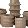 Intratuin bloempot Ylwa bruin D 16 H 13,5 cm