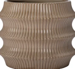 Intratuin bloempot Ylwa bruin D 16 H 13,5 cm
