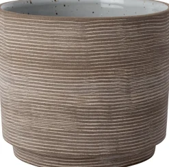 Intratuin bloempot Zelda bruin D 8 H 7 cm