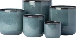 Intratuin bloempot Zila blauw D 29 H 27 cm