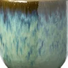Intratuin bloempot Zuni blauw D 18 H 16 cm