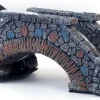 Intratuin brug met lantaarn en verlichting 10,5 x 4,5 x 3,5 cm