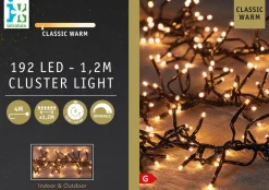 Intratuin clusterverlichting met 192 LED lampjes classic warm 1,2 m