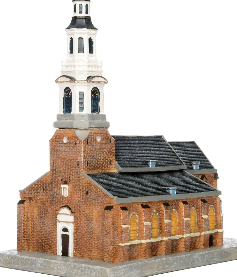 Intratuin De Brink kersthuisje kerk Nijkerk H 31 cm