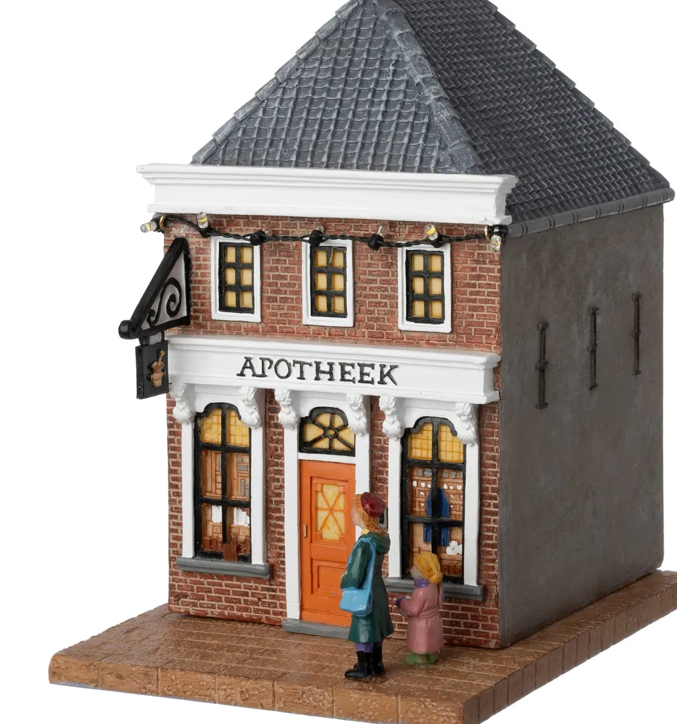 Intratuin De Brink kersthuisje apotheek 14 x 18,5 x 20,5 cm