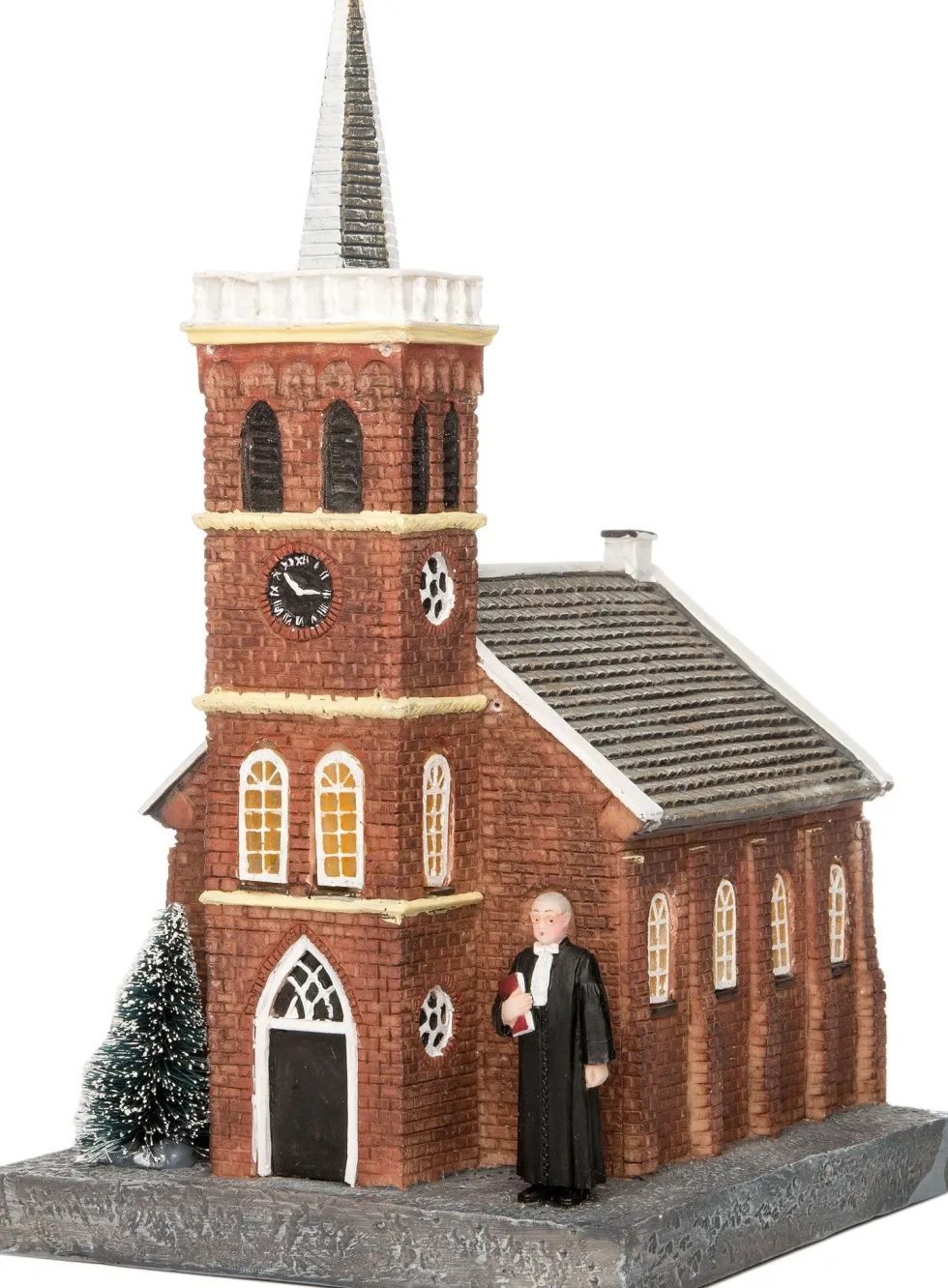 Intratuin De Brink kersthuisje Oude Kerk 15 x 17 x 26 cm