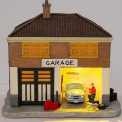 Intratuin De Brink kersthuisje garage 24 x 19,5 x 21,5 cm