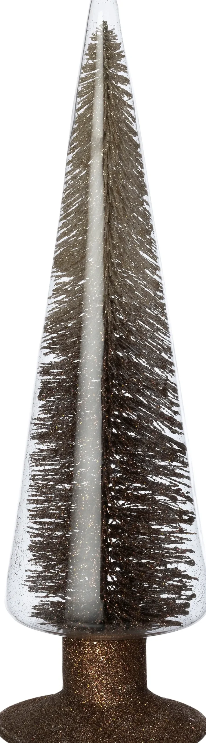 Intratuin decoratieboom Arba grijs / goud D 8,5 H 30 cm