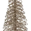 Intratuin decoratieboom Arby met verlichting goud D 12 H 40 cm