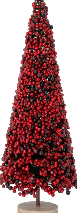Intratuin decoratieboom Bess rood D 14 H 35 cm