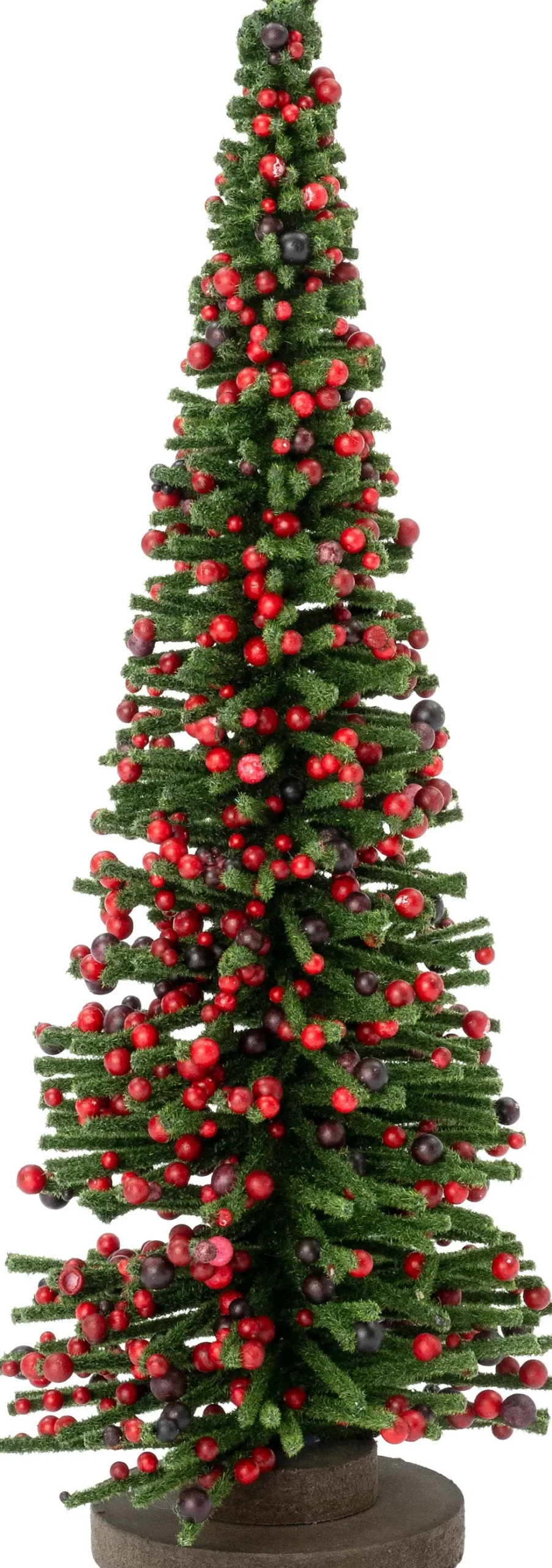 Intratuin decoratieboom Bibia groen / rood D 24 H 60 cm