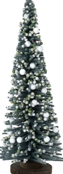 Intratuin decoratieboom Chitta grijs / wit D 24 H 60 cm