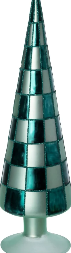Intratuin decoratieboom Cross groen D 8 H 25 cm