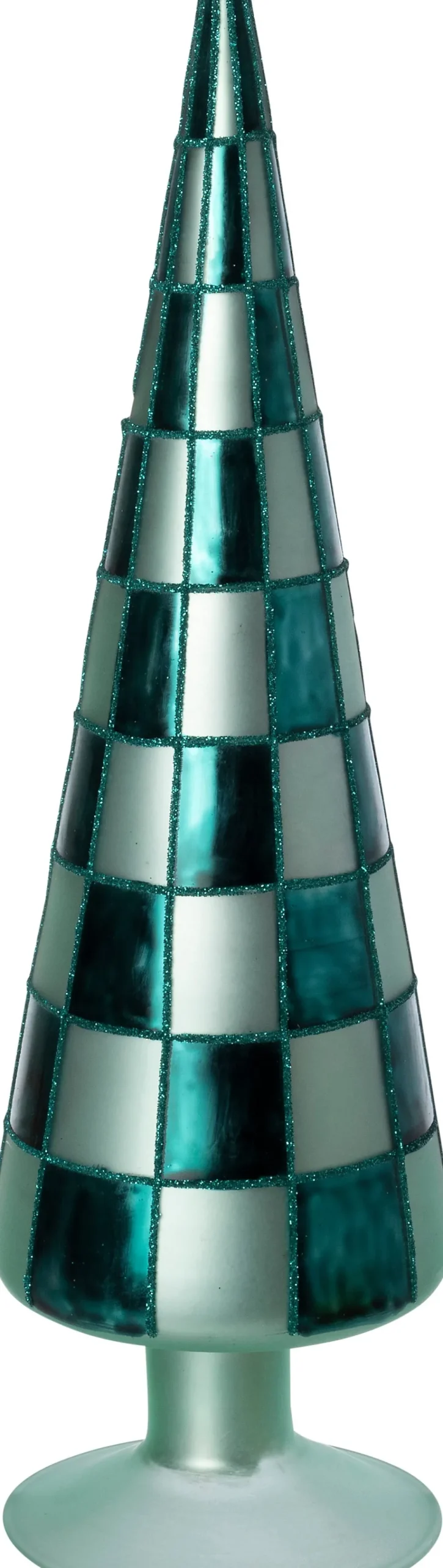 Intratuin decoratieboom Cross groen D 8 H 25 cm