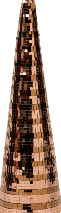 Intratuin decoratieboom Disco koper / goud D 12 H 40 cm
