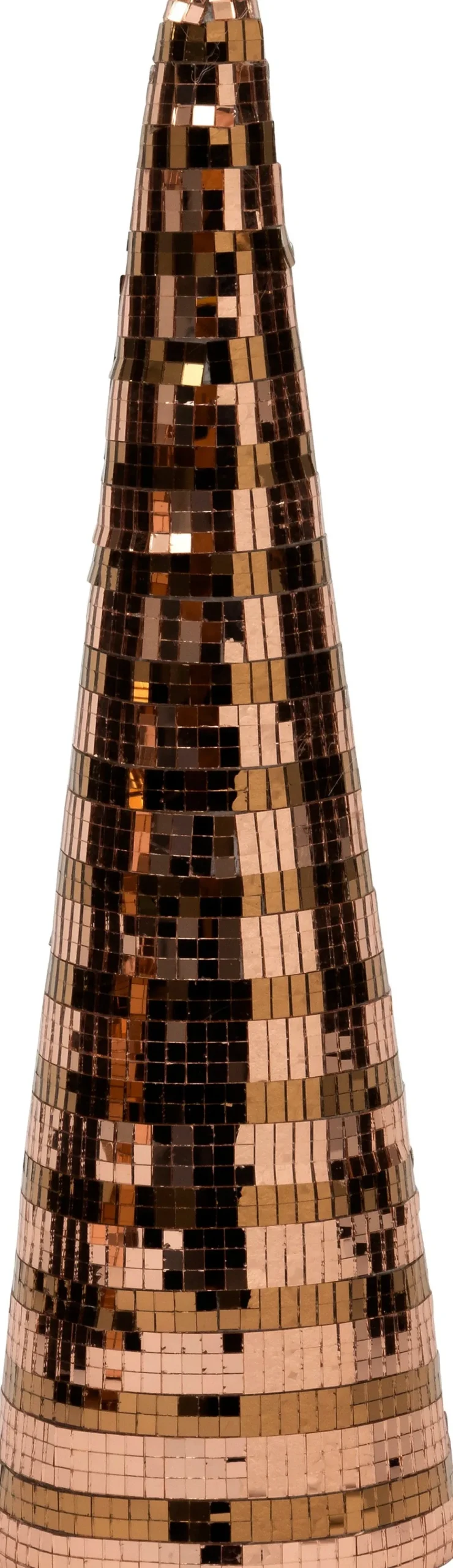 Intratuin decoratieboom Disco koper / goud D 14 H 49 cm