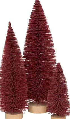 Intratuin decoratieboom donkerrood D 8 H 23 cm