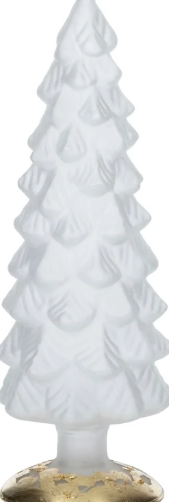 Intratuin decoratieboom Gina wit transparant D 9 H 25 cm