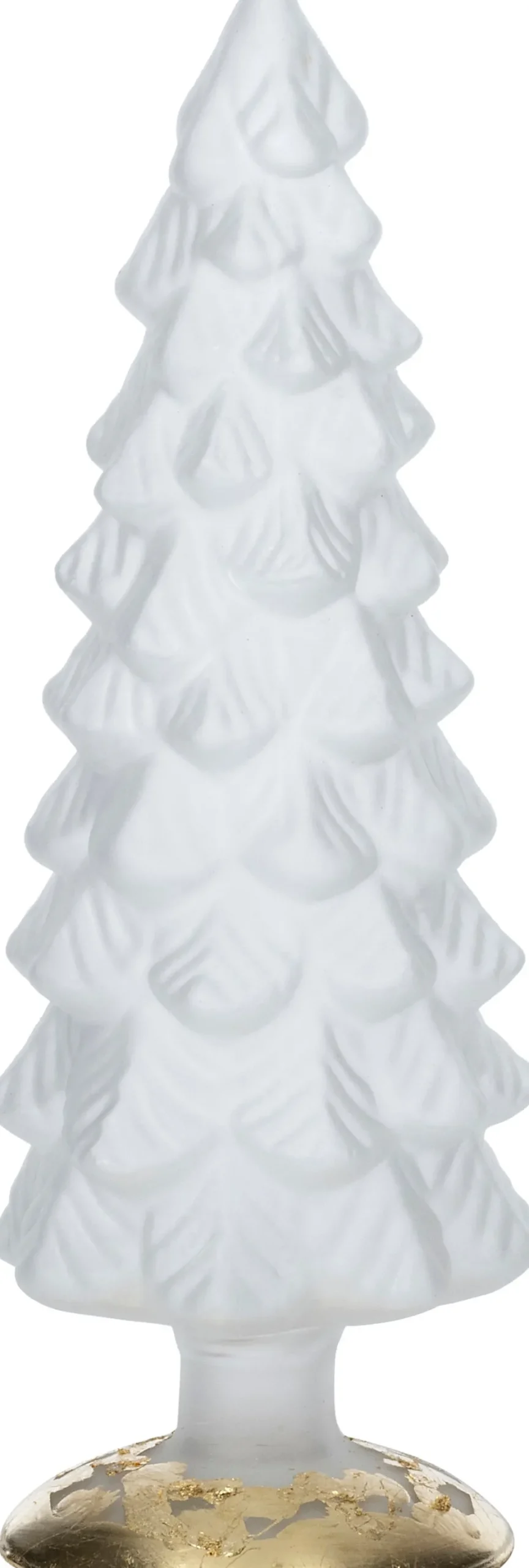 Intratuin decoratieboom Gina wit transparant D 9 H 25 cm