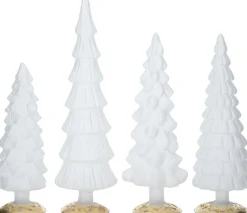 Intratuin decoratieboom Gina transparant wit D 11 H 30 cm