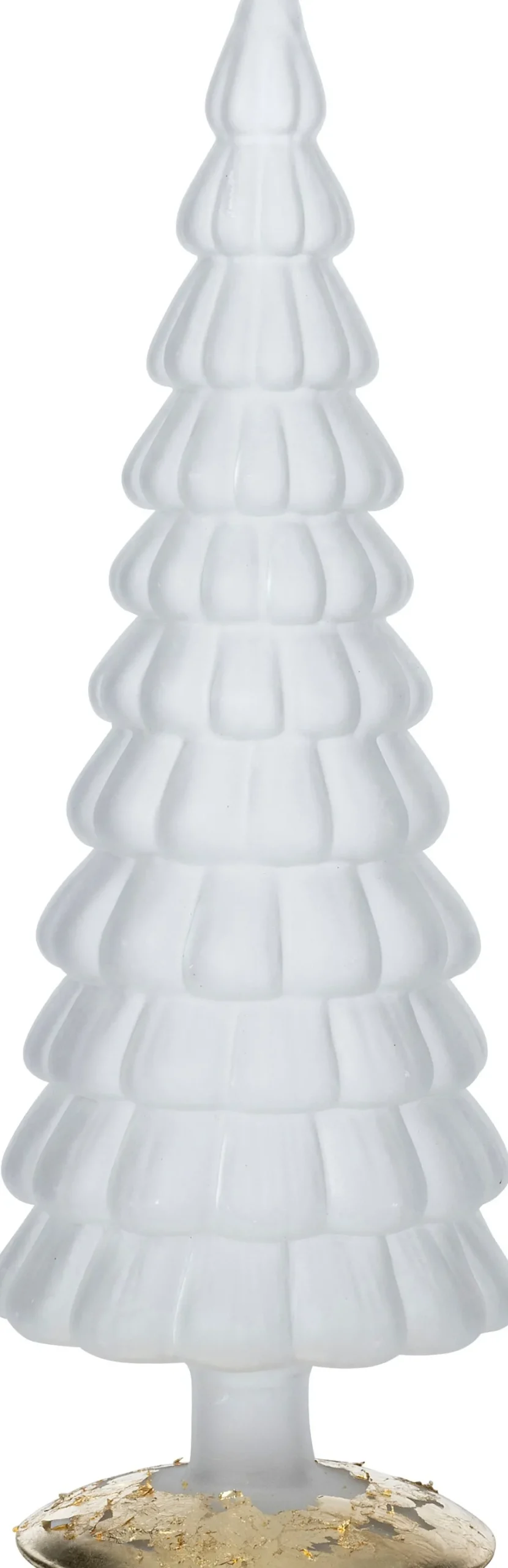 Intratuin decoratieboom Gina transparant wit D 10 H 30 cm